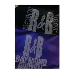 คริสตัลรูปทรงสี่เหลี่ยมแบบรีดร้อน  รักษ์โลก  ออกแบบเองได้ สำหรับเสื้อยืด - Product Image 1