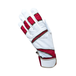 Guantes de bateo de cuero genuino aceptados por EOM personalizados de alta calidad para jarra de softball/béisbol al aire libre - Product Image 2