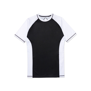 เสื้อยืดแขนสั้นผู้ชายสีดำเขียว แห้งเร็ว ทรงปกติ ผ้าโพลีเอสเตอร์ สำหรับศิลปะการต่อสู้ - Product Image 3