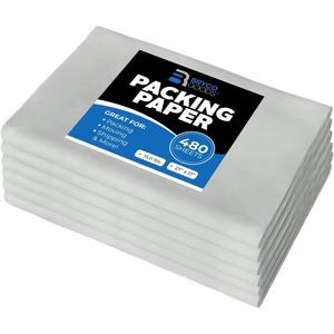 Carta da Giornale 15lb Prodotta negli USA, 68,5 cm x 43,2 cm, 480 Fogli - Fornitura Essenziale per Traslochi - Fogli di Carta da Giornale per Imballaggio - Product Image 1