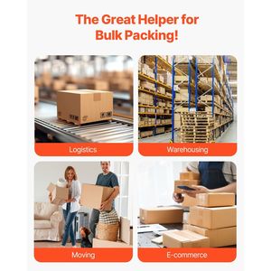 Cinta de Embalaje Transparente de Alta Resistencia de 3 Pulgadas, 24 Rollos, 3 Pulgadas x 65 Yardas, 2.7 Mil de Grosor, Diseñada para Embalaje - Product Image 6