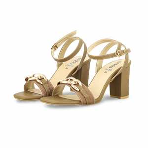 Sandalia Formal Tacón Marrón FR5364 - Product Image 3