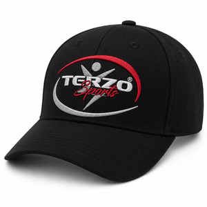 หมวกเบสบอล TERZO SPORTS แบบ 6 แผง สำหรับวิ่งและเล่นกีฬา ผลิตจากผ้าแคนวาสฝ้าย 100% น้ำหนักเบา ระบายอากาศได้ดี ตัดเย็บด้วยเลเซอร์ รับผลิตแบรนด์ส่วนตัว - Product Image 1