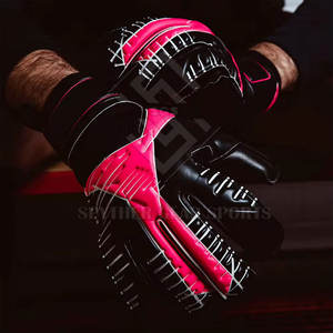 Guantes de Portero Profesionales de Látex Antideslizantes con Estructura de Palma Duradera para Entrenamiento y Partidos - Product Image 5