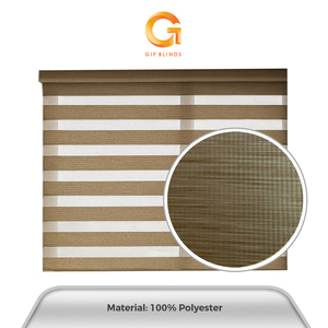 Persianas Zebra Semiopacas Marrón ZB9114 137x183cm, Garantía del Mejor Proveedor, Superventas en Malasia, Calidad OEM para Hogar y Oficina, B2B - Product Image 6