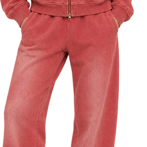 Pantalones Jogger Personalizados para Mujer, Lavados y con Efecto Desgastado, Estilo Urbano, Casuales, Holgados, de Mezcla de Algodón, Moda Vintage - Product Image 5
