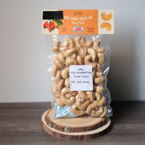 200g de noix de cajou séchées biologiques de qualité supérieure du Vietnam, en sachet sous vide - Offre spéciale de vente en gros directe d'usine - Product Image 1