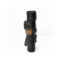 Sacoche à flèches en cuir faite à la main de haute qualité, matériau durable, ajustement réglable, confortable, pour la chasse et l'entraînement en extérieur.