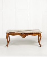 Table basse moderne Drona pour salon, table à café élégante, meuble en bois, décoration d'appoint pour canapé, ameublement intérieur de la maison