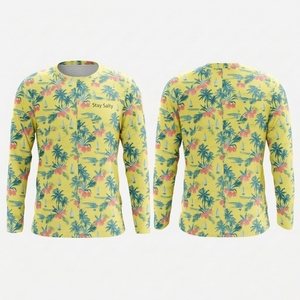 Camisa de Pesca de Manga Larga para Hombre, Protección Solar UPF 50+, Jersey con Estampado UV Personalizado, Venta al Por Mayor - Product Image 5