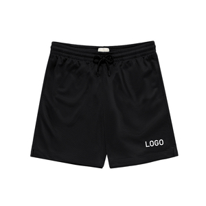 Shorts de sport en mesh premium pour hommes et femmes, unisexe, luxe, athlétique, OEM, streetwear personnalisé, mode estivale, vêtements de sport légers et respirants - Product Image 1