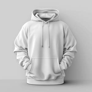 500g Cotton Print Pocket Hooded Pullover <b>Sweatshirt</b> Loose-fit Drop-shoulder Design Winter <b>Fleece</b>-<b>lined</b> Extra-thick 6XL Plus-size - Product Image 2