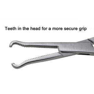 Pinzas Quirúrgicas Veterinarias para Huesos, de Acero Inoxidable, con Mordazas de Reducción - Product Image 6