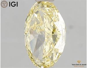 ใบรับรอง IGI เพชร CVD ที่เพาะเลี้ยงในห้องปฏิบัติการ รูปทรงวงรี ความสะอาดระดับ VS2 สีเหลืองแฟนซีสดใส น้ำหนัก 2.00 กะรัต เหมาะสำหรับแหวนแบบโซลิทaires - Product Image 5