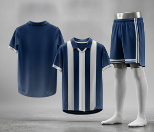 Ensemble d'uniformes de football personnalisés entièrement sublimés |   Tailles pour hommes, femmes et jeunes |   Vêtements de sport légers et à séchage rapide - Product Image 4