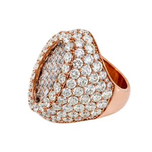 Luxury Iced <b>Emerald</b> Cut 20ct VVS Moissanite Prong Set Classic Hiphop Wedding Engagement Rose Gold Plated 925 <b>Silver</b> Custom <b>Ring</b> - Product Image 2