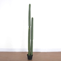 Plantes artificielles de décoration intérieure multi-styles : Cactus artificiel en pot, Plante verte artificielle, Plantes succulentes artificielles, Cactus artificiel