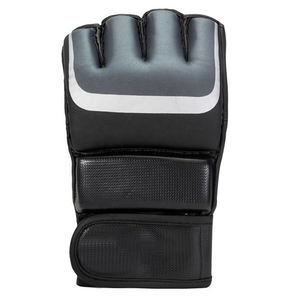 Gants de boxe professionnels pour adultes, demi-doigts, en PVC, avec logo personnalisé, 8oz, 12oz, 14oz, haute qualité, pour MMA, combat et grappling, en cuir. - Product Image 2