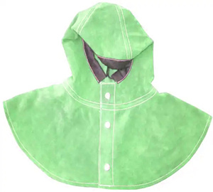 Leather Welding Hood Helmet Cow Split Leather Industrial Safety Working Cap Protective Jacket-<b>Style</b> <b>Head</b> Protection for Welders - Product Image 2