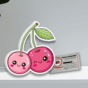 แผ่นต่อขนตาอะคริลิคแม่เหล็กแบบสี่เหลี่ยมลายผีเสื้อไอศกรีมสตรอว์เบอร์รีขายดี รับผลิตแบรนด์ส่วนตัว - Product Image 5