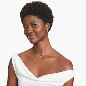 Collar de Cadena con Eslabones de Estilo Moderno, Plata de Ley 925, Diamantes de Moissanita Brillantes, Joyería Minimalista de Lujo para Mujer - Product Image 5