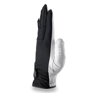 Guantes de Golf de Piel de Oveja de Dedo Completo, Diseño Personalizado, Cierre de Velcro, Color Negro y Gris, Corte Perfecto, SAAR INDUSTRIES, Los Más Vendidos - Product Image 3