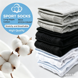 Custom Performance Sports <b>Socks</b> Terry Cushion Basketball <b>Running</b> Crew <b>Socks</b> Reinforced Heel and <b>Toe</b> High quality <b>socks</b> Wholesale - Product Image 4