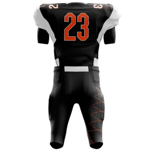 Dernier design de sublimation pour uniforme de football américain, nouveau style, uniforme de football américain pour jeunes, prix de gros - Product Image 3