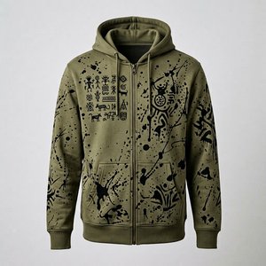 Hoodies pour les collections d'automne, hoodies streetwear épais pour l'automne, commandes en gros et au détail, lots en vrac - Product Image 4