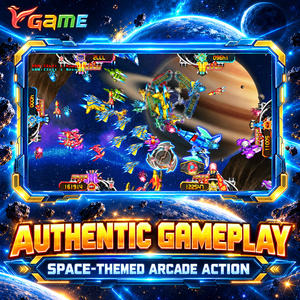 ชุดเกมยิงปืนอาร์เคด VGAME Space War 5.6 สำหรับการรวมตู้เกมเพื่อความบันเทิงแบบผู้เล่นหลายคน - Product Image 6