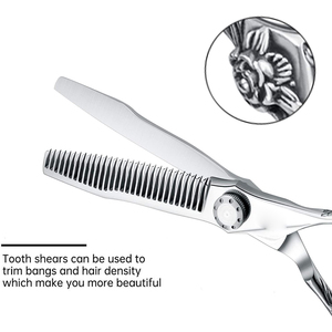 Ciseaux à effiler professionnels pour coiffeur, accessoires de coiffure pour salon, ciseaux de coupe et d'effilage professionnels pour cheveux - Product Image 3