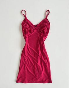 Robe mini camisole d'été |   Robe d'été à bretelles spaghetti imprimée et ludique, style bohème, à volants superposés, coupe droite, 100% coton, écologique - Product Image 2