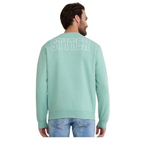 Precio al por mayor Ropa de hombre Impreso Sudaderas de cuello redondo Logotipo de diseño personalizado Slim Fit Casual Sudaderas para hombres de BD - Product Image 6