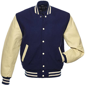 Trendy Streetwear <b>Mens</b> Varsity <b>Jacket</b> Baseball Style Bomber <b>Jacket</b> with Button Closure for Casual Wear <b>Mens</b> Varsity <b>Jacket</b> - Product Image 3