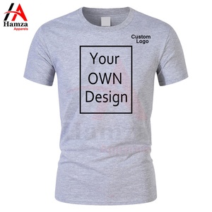 Venta al por mayor blanco 100% algodón cuello manga corta ecológico transpirable secado rápido camiseta para hombres diseño personalizable Logo Hamza - Product Image 4