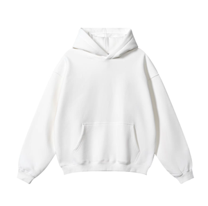 Sudadera con Capucha de Algodón Grueso de Alta Calidad, sin Cordones, Personalizable, Ropa Urbana para Hombre, Logotipo OEM Personalizado - Product Image 2