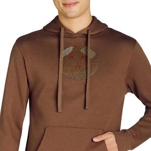 เสื้อผ้าสตรีทแวร์ ระบายอากาศ กันลม อุ่นสบาย ตกแต่งคริสตัลวิบวับ ประดับด้วยหินไรน์สโตน ลายหัวกะโหลก ซิปยาวเต็มตัว ผ้าฟลีซ โพลีเอสเตอร์ 100% สำหรับผู้ชาย ฤดูหนาว - Product Image 6