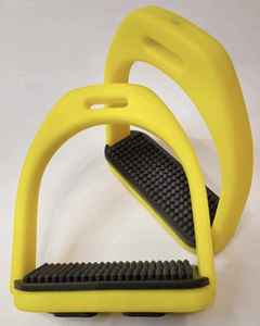 Estribo de Plástico de Tamaño Mediano BLUHORSE BH-3040 de Excelente Calidad con Agarre de Goma Duradero para Montar a Caballo al Mejor Precio al por Mayor - Product Image 2