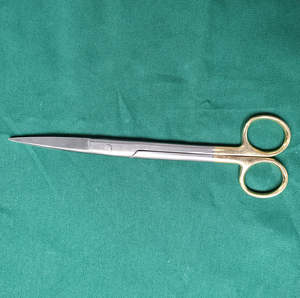 กรรไกรผ่าตัด TC ไอริสทำจากสแตนเลสใช้ในชั้นเรียนที่โรงพยาบาลรับประกัน1ปีเครื่องมือ CE ISO - Product Image 3