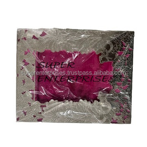 Siêu Doanh Nghiệp MDF Board Khung Ảnh Cho Khung Ảnh Album Phụ Kiện Maroon Chải Nhôm Kim Loại Biểu Tượng Tùy Chỉnh Màu Sắc - Product Image 4