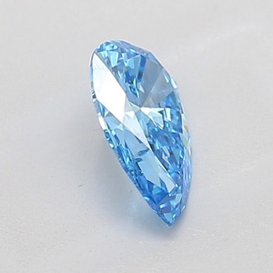 Diamante Suelto en Forma de Pera Azul Intenso de 0.81 Ct, Claridad SI1, Corte Excelente, Certificado para Joyería de Lujo - Product Image 4