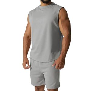 Conjunto de chándal corto de 2 piezas de verano para hombre al por mayor 2025, chándal Unisex estampado de manga corta, pantalones cortos de verano, Conjunto de camiseta para hombre - Product Image 1
