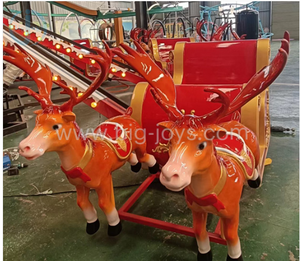 Parc d'attractions extérieur populaire joyeux Noël auto-contrôle Santa Claus Aircraft Ride à vendre - Product Image 2