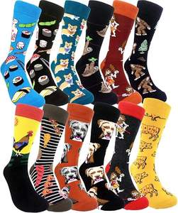 Premium Quality Men's <b>Winter</b> Casual <b>Socks</b> Breathable Comfortable Knitted Spandex/Nylon Snagging Resistance Customizable for - Product Image 6