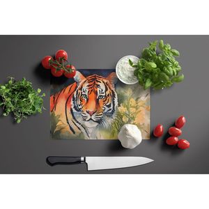 Tagliere Grande in Vetro Temperato con Decorazione Tigre, Nuovo Modello per Cucina e Servizio - Product Image 3
