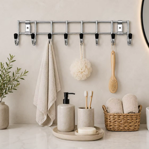 Novelty <b>Wall</b> Hooks Decorative Metal Hooks Creative Design <b>Hanging</b> Organizer for Clothes Bags Keys and Towels Home Decor <b>Storage</b> - Product Image 4