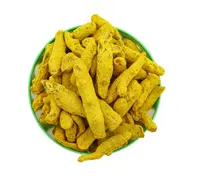 Commercio all'ingrosso 100% naturale e fresco giallo curcuma dito garanzia di qualità spezie condimento curcuma fornitore In India