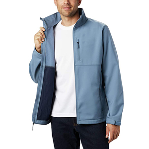 2025 Men's Casual Softshell <b>Jackets</b> Custom Outdoor Climbing Clothing Wholesale <b>Waterproof</b> for Autumn Seasons - Product Image 4