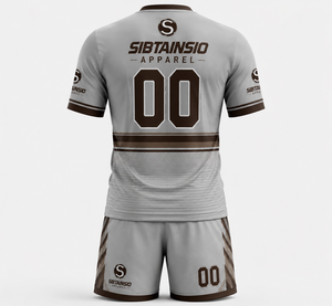 Maillot d'entraînement de football imprimé de haute qualité OEM, kit personnalisé, couleur unique, design unique, ensembles d'uniformes de football - Product Image 5