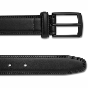 Nouvelle Offre Incroyable 2025 sur une Ceinture en Cuir Vintage Casual de Qualité Longue Durée avec Boucle en Alliage de Cuir de Vache pour Hommes - Product Image 3
